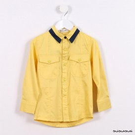 Long-sleeved workboy Shirt yellow