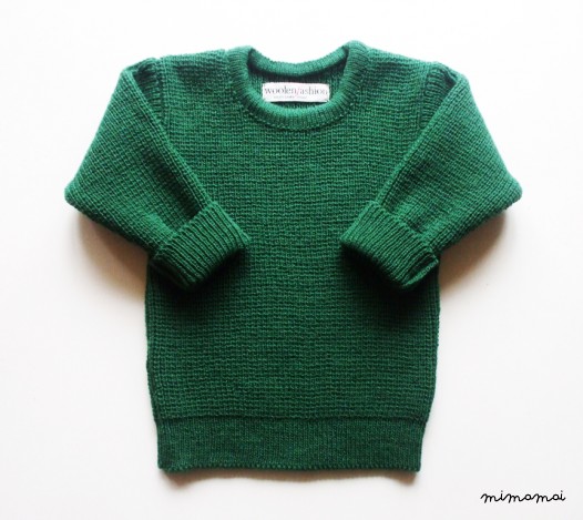 Babies/Children's knitted lambswool crew neck sweater/jumper/cardigan/toddlers