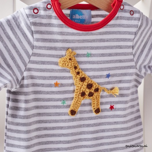 Crochet Giraffe babygrow