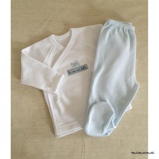 Conjunto cruzado con polaina La vie est belle