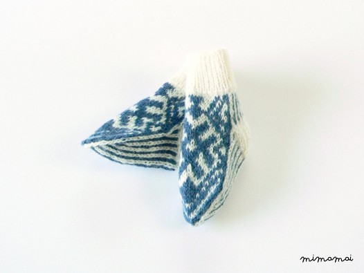 Wool baby socks - hand knit wool newborn socks - baby gift, baby