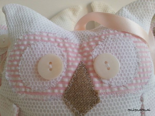 Gufi di cotone NON PROFUMATI. ROSA