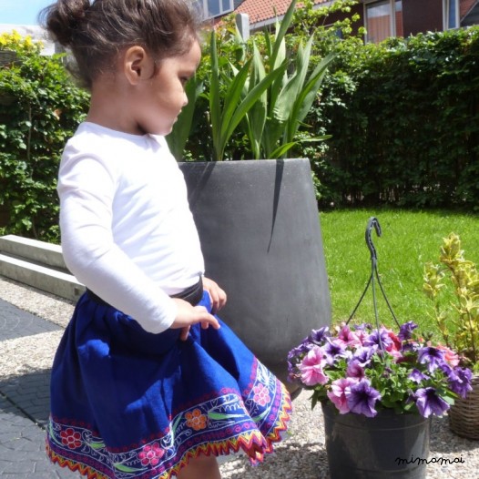 Andes Blue Sapphire Skirt
