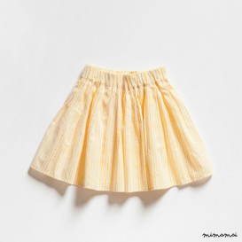 Faldina Pleated Skirt sun yellow