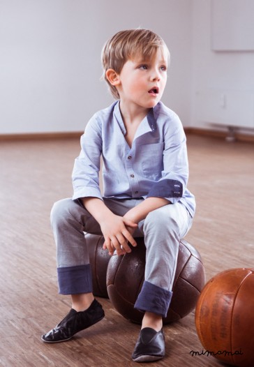 Kasimir trousers in light blue