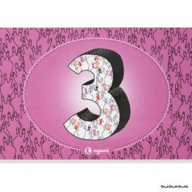 Breakfast platter #3 pink