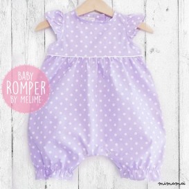 Pastel Purple Baby Romper suit