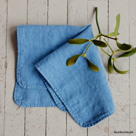 BLUE BURP CLOTH