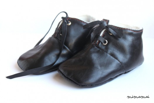 2 - 3 years Slippers / Baby Shoes Lamb Leather