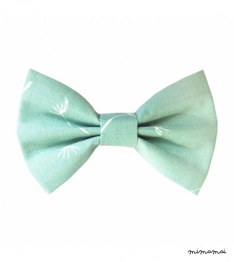 Bow Clip in Sage Make A Wish