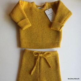 Babies/Children's/Toddler's Knitted Lambswool Sweater and Trousers set