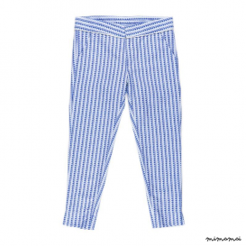 Long Pants blue and white