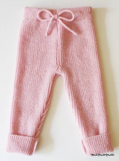 Babies/Children's knitted Lambswool Trousers/pants/longies