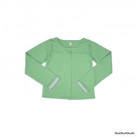 Veste fille verte Calixte