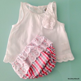 Infants Set of Summer Dresses Panties ,Baby Girl Top & Panties Set